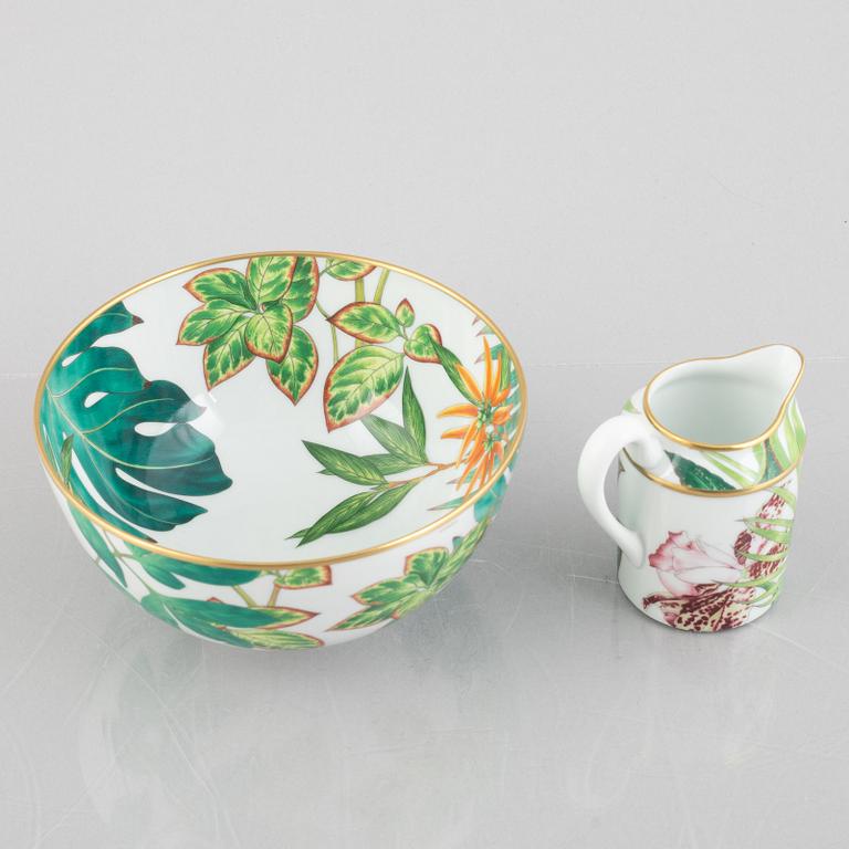 Hermès, a ten-piece 'Passifolia' tea service, France, contemporary.