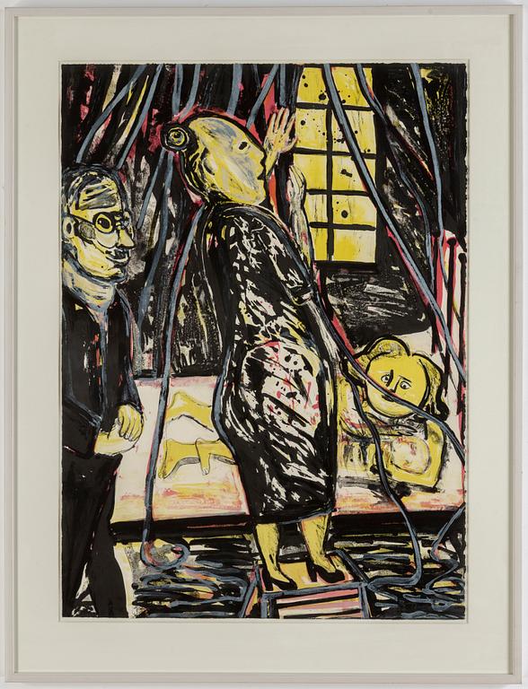 LENA CRONQVIST, portfolio with 30 lithographs in colour, signed 112/170.