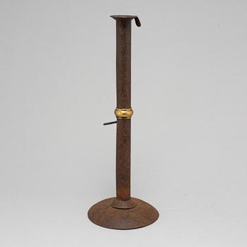LJUSSTAKE, plåt och mässing, 1700-tal.