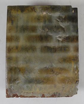 SÄTTUGNSPLATTA, gjutjärn.