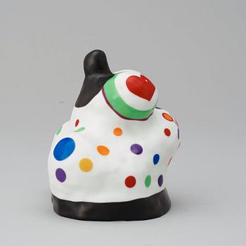 A Niki de Saint Phalle 'Nana' porcelain sculpture, Rosenthal Studio Line, Germany.