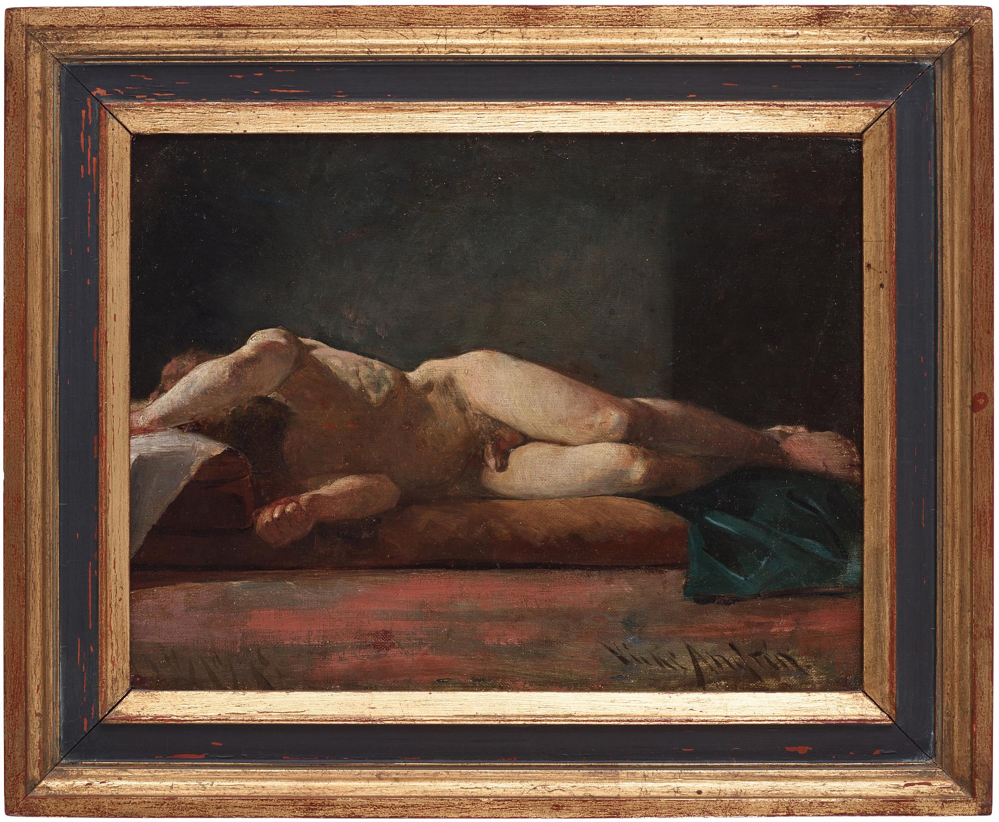 Vicke Andrén, Male nude study.