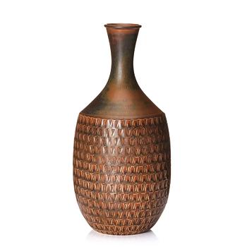 163. Stig Lindberg, a stoneware vase, Gustavsberg studio, Sweden 1963.
