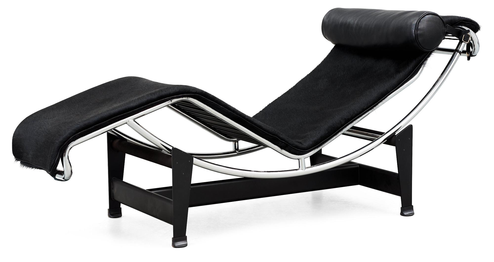 LE CORBUSIER, PIERRE JEANNERET & CHARLOTTE PERRIAND, vilstol "LC 4", Cassina, Italien.