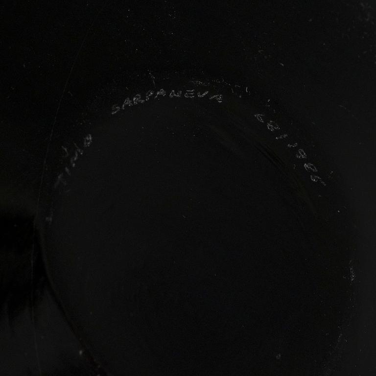 Timo Sarpaneva, an art object 'Blues' signed Timo Sarpaneva 68 / 1985.