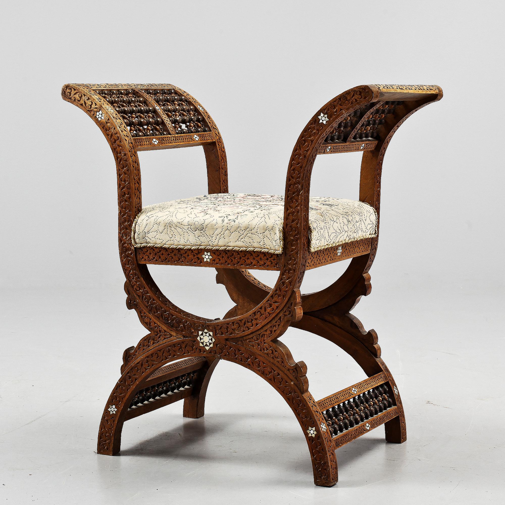 STOL, orientalisk, 1800-talets slut.