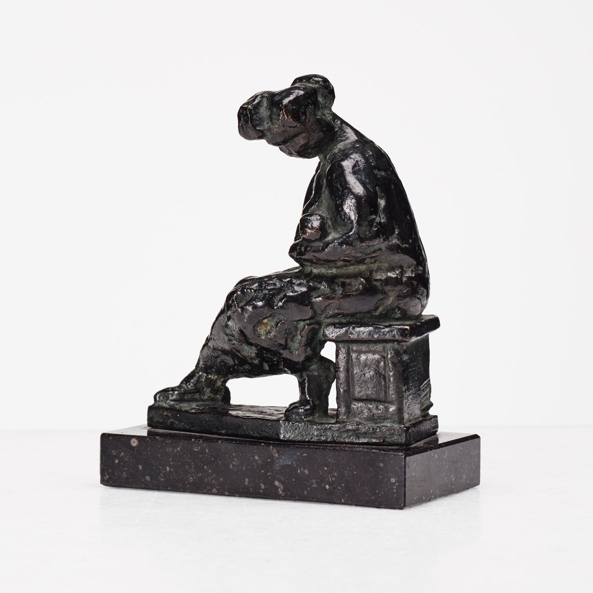 LISS ERIKSSON, bronze sculpture, signed Liss Eriksson, numbered 8/8.