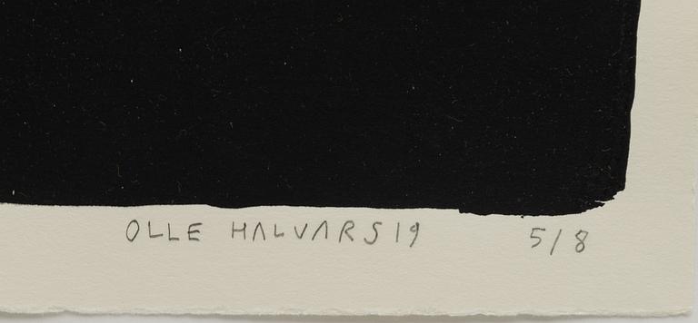 Olle Halvars, “Last Flower I”.