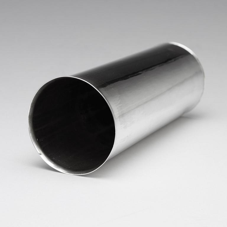 Sigurd Persson, a sterling silver vase, Stockholm, 1963, executed by Johann Wist.