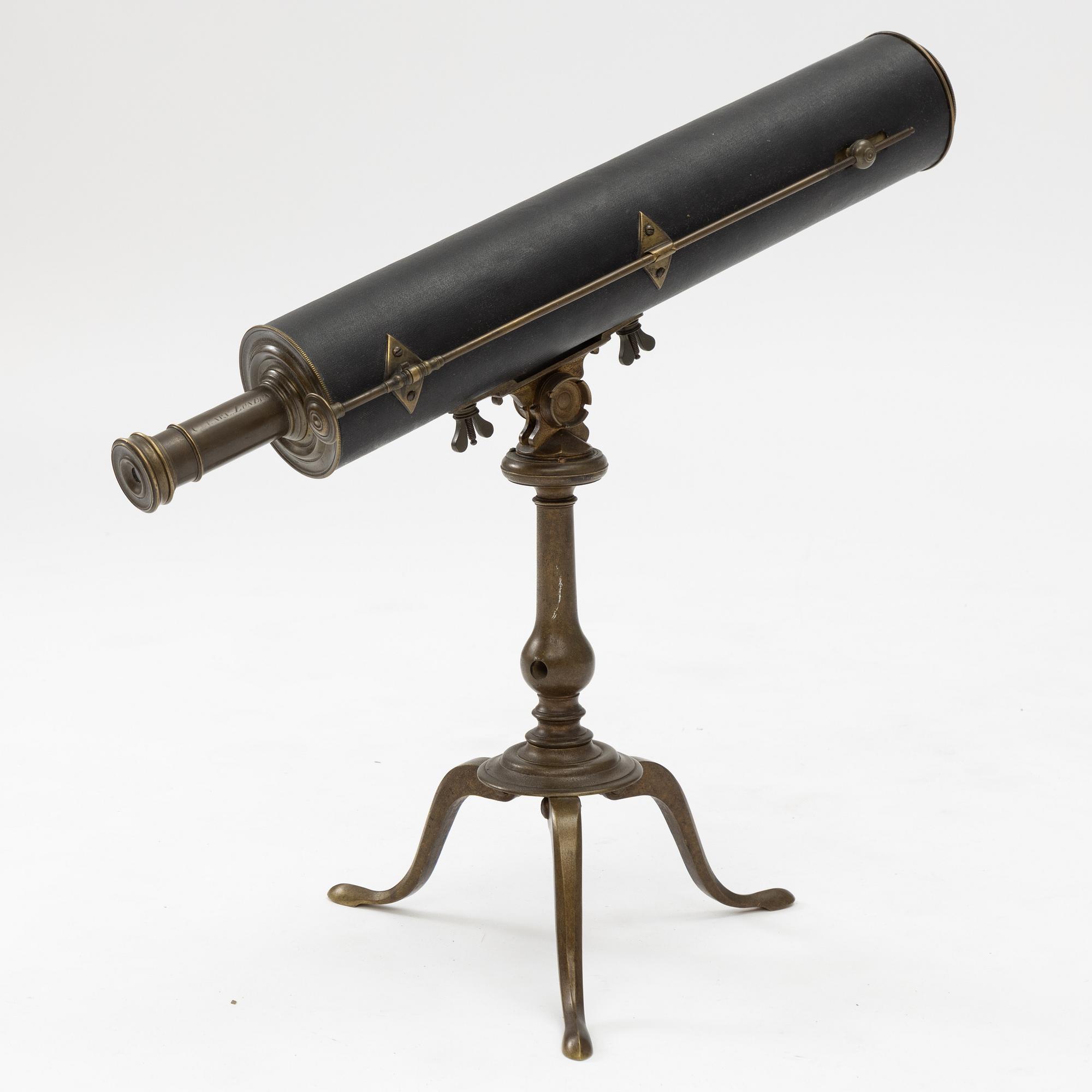 Reflecting telescope, 19th century, England.