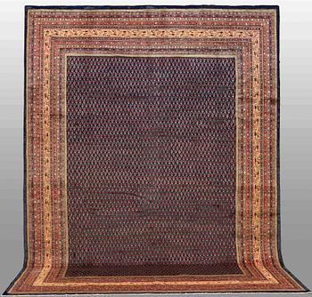 A carpet, Sarouk - Mir, around 385 x 280 cm.