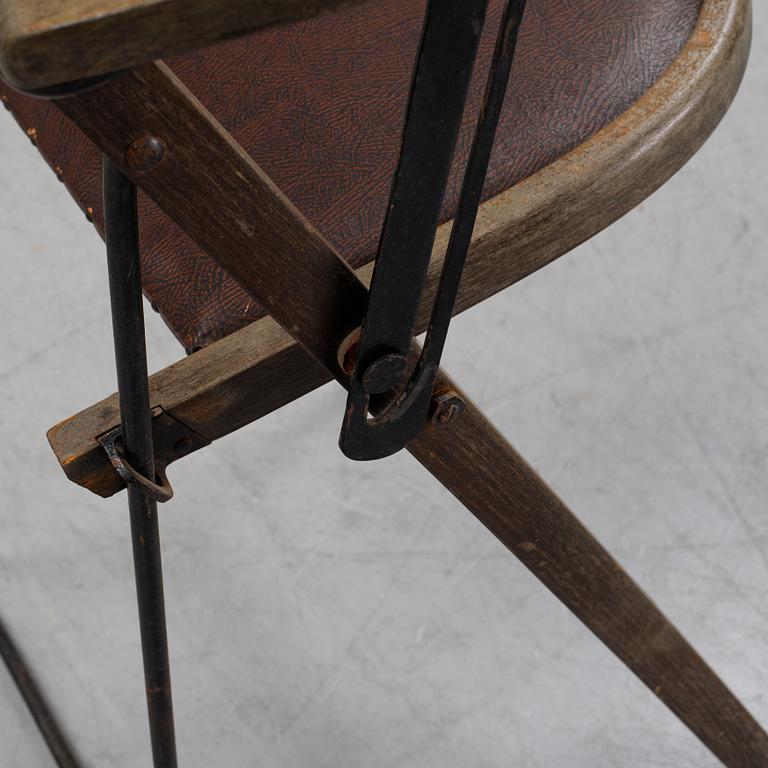 Fällstol, modell 5560, "Stackmo", Gemla, Diö, 1930-tal.