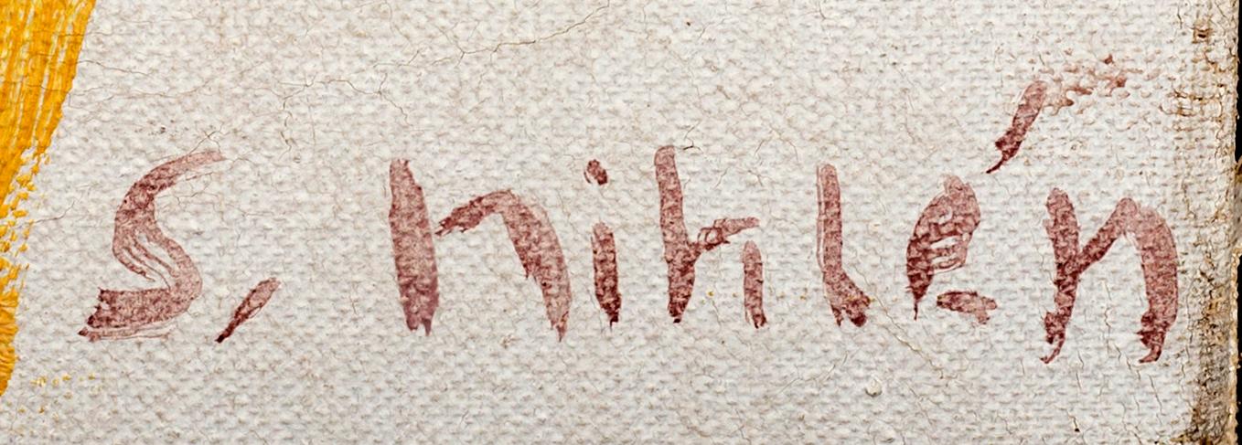 STAFFAN NIHLÉN, olja på duk, signerad.