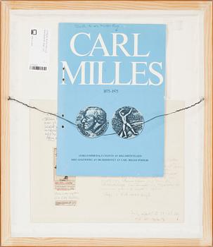 RUTH MILLES, blandteknik. Sign.