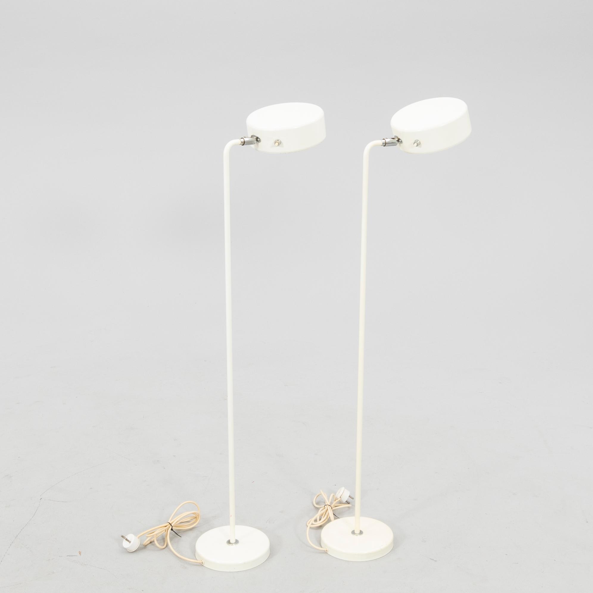 Anders Pehrson, floor lamps, a pair, "Olympia", Ateljé Lyktan, Åhus.