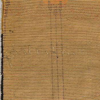 Ryijy/ penkkiryijy, noin 320 x 130 cm.