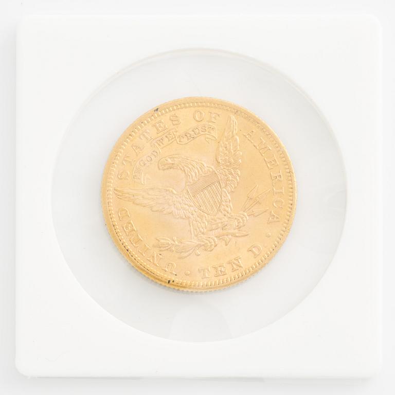 Gold coin USA, 10 dollars, 1899.