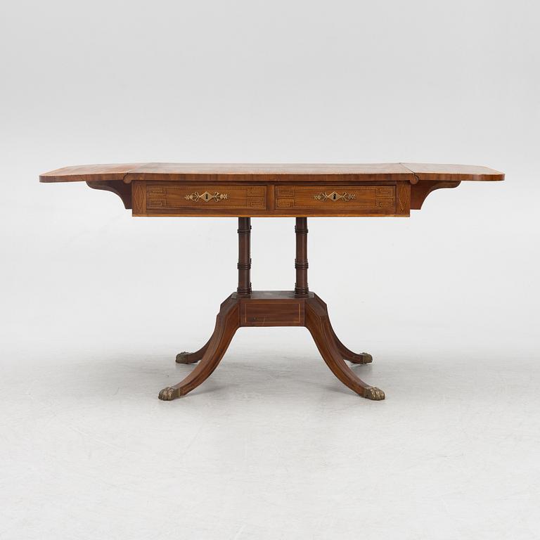 Drop-leaf table, mahogany, 19th century.