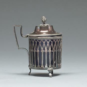 SENAPSKANNA, silver, Paris, Frankrike, 1789-1809.