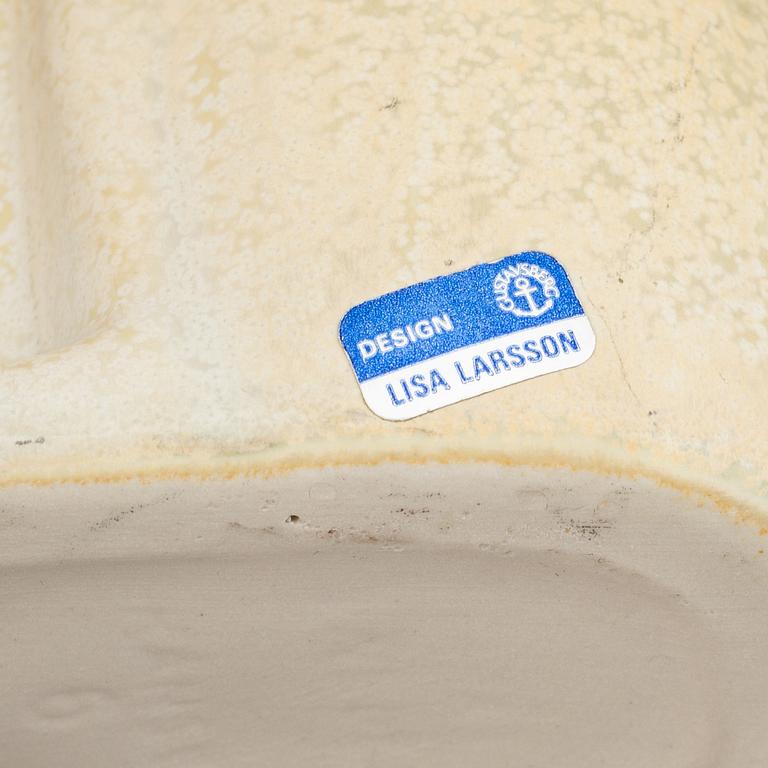 Lisa Larson, five stoneware figurines from Gustavsberg.