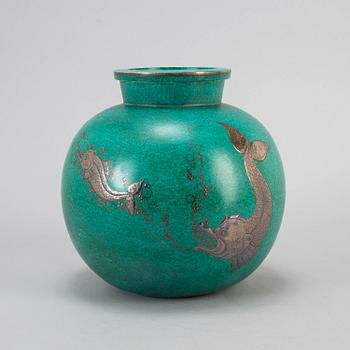 WILHELM KÅGE, vas, stengods, "Argenta", Gustavsberg.