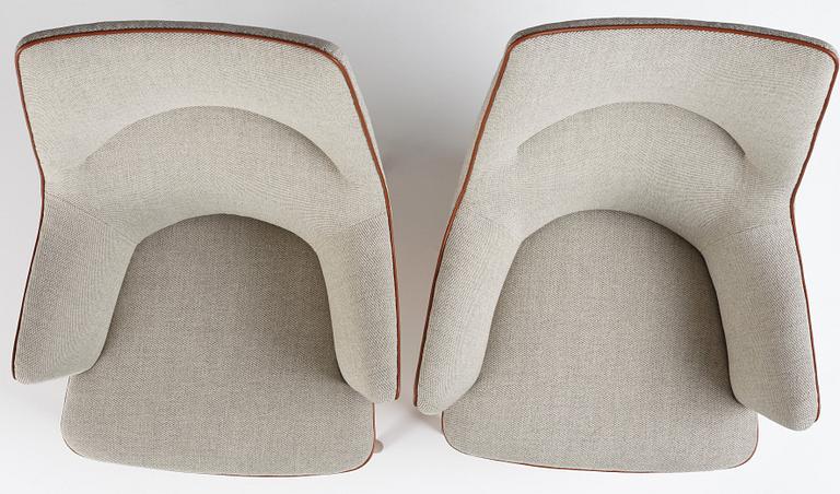 Hans J. Wegner, fåtöljer 2 st, "AP 27/18", AP Stolen, Danmark, 1950/60-tal.