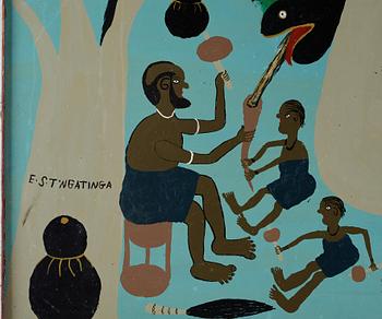 Edward Saidi Tingatinga, Untitled.