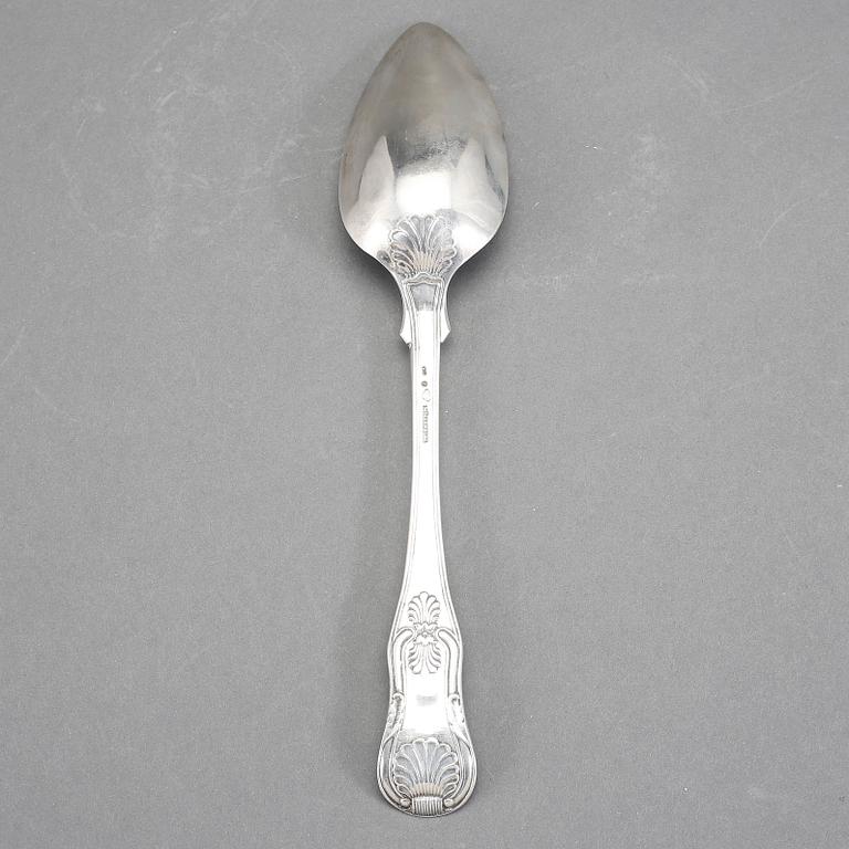 RAGUSKED, silver, Gustaf Möllenborg, Stockholm 1834?. Ca 191 gram.