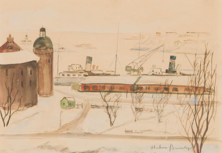 Håkan Brunberg, Harbour view.