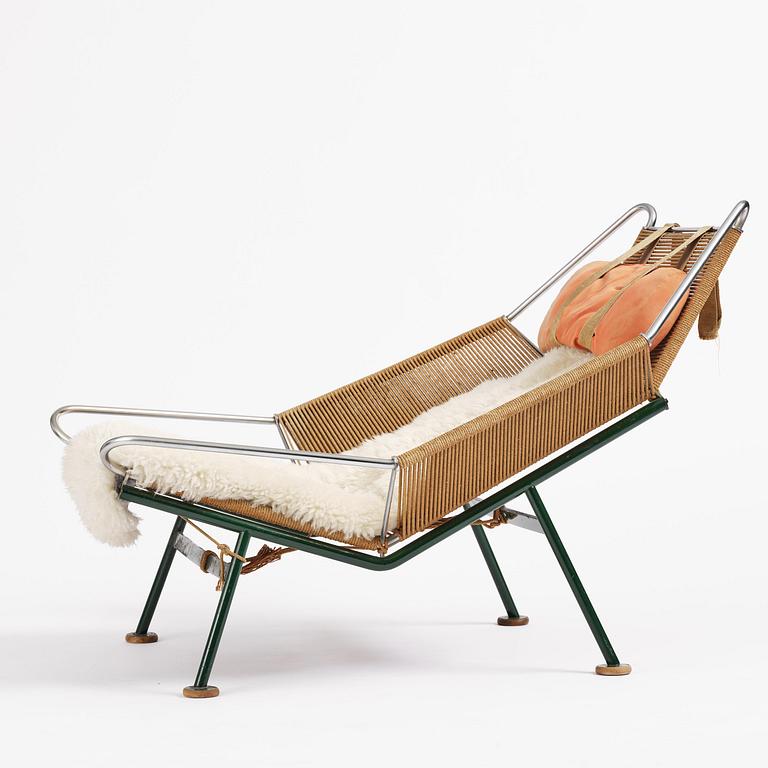 Hans J. Wegner, a "Flag Halyard" chair, Getama, Denmark, 1950s-60s.