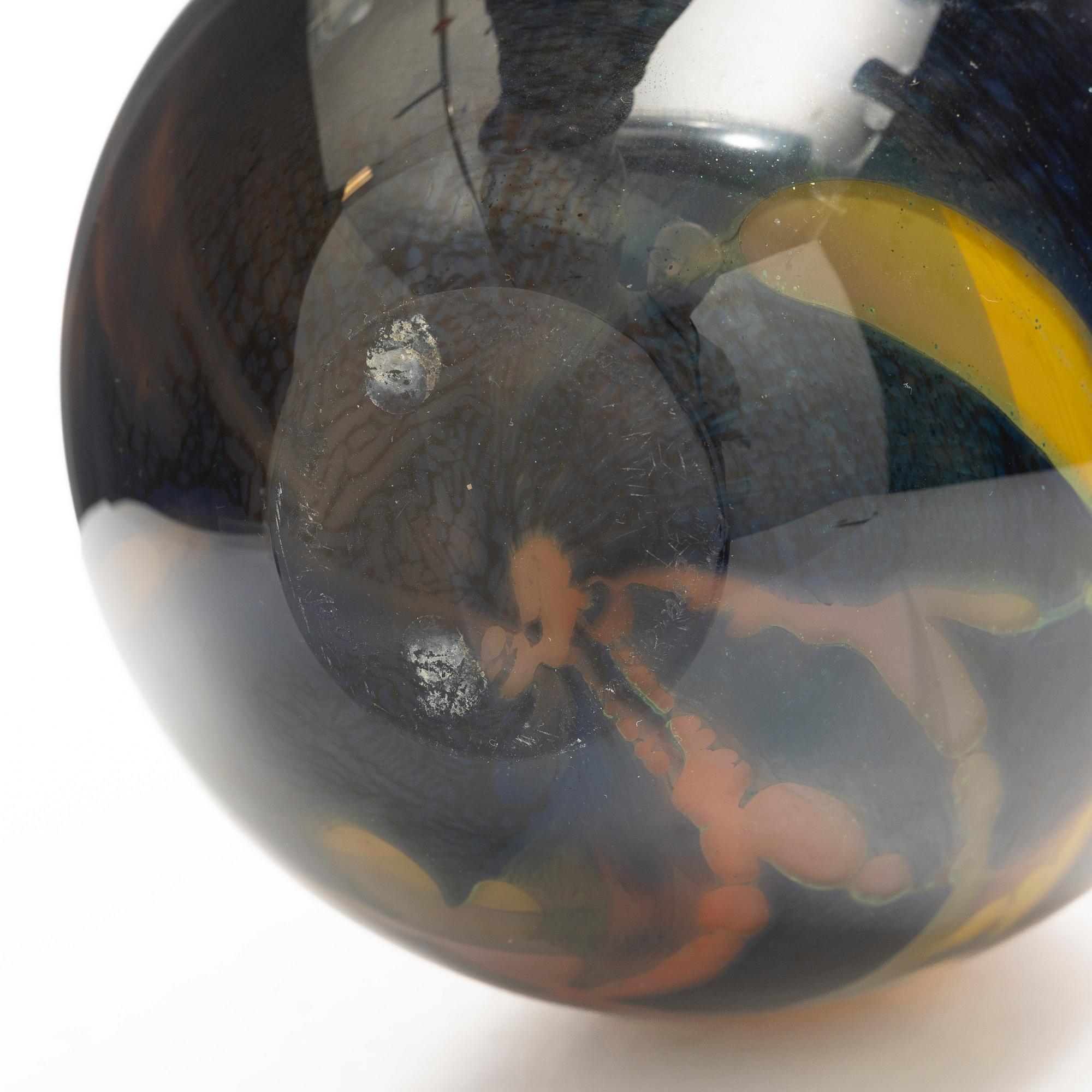 Eva Englund, a vase, graal, Orrefors.