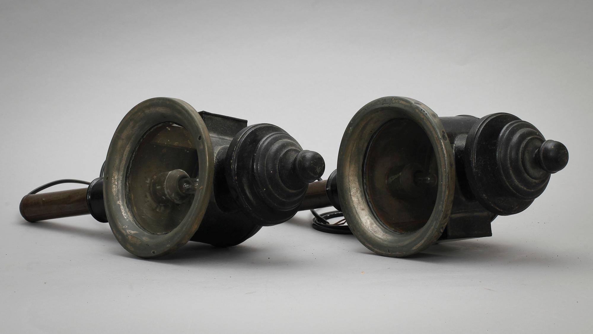 VAGNSLYKTOR, ett par, 1800-tal.