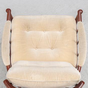 Kerstin Hörlin-Holmquist, fåtöljer, ett par, "Skrindan", 1900-talets senare del.