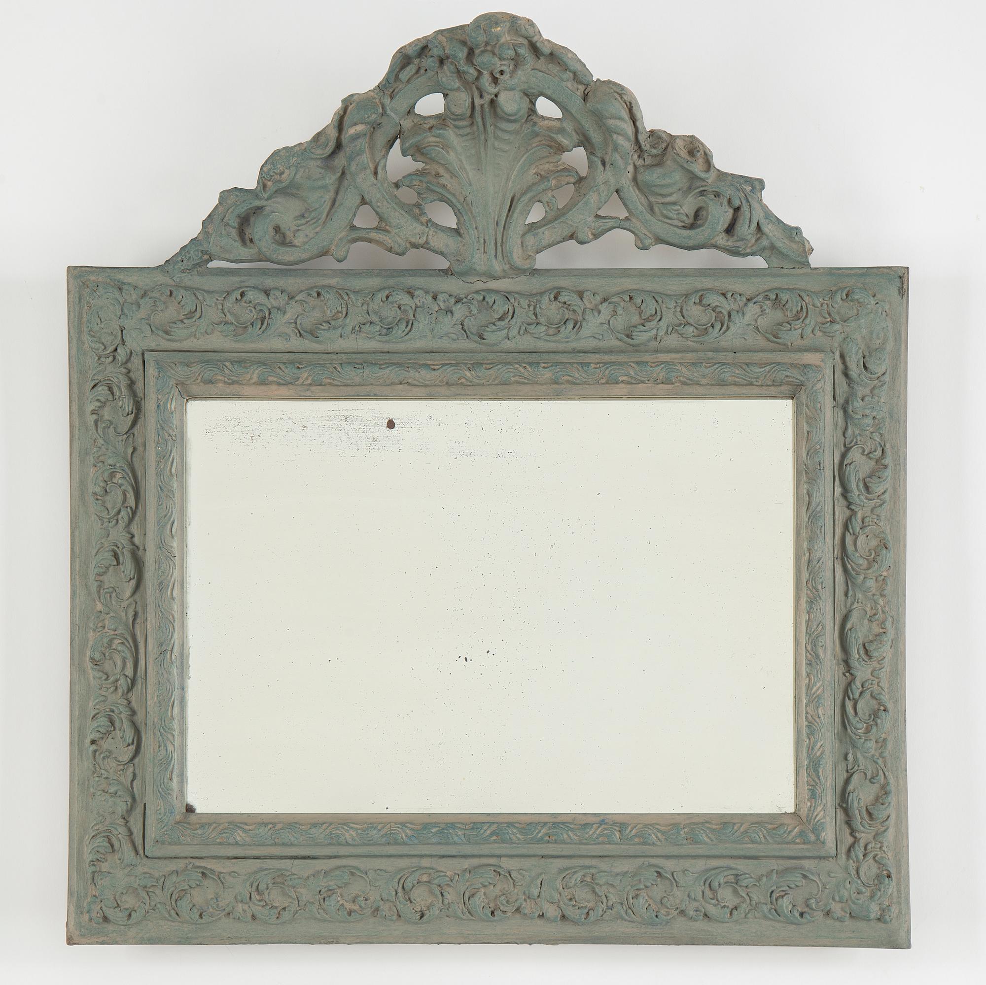 A late 19th century mirror.