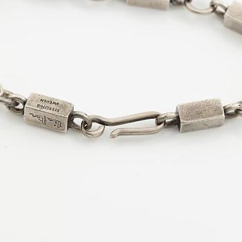 Wiwen Nilsson, arm bracelet, silver.