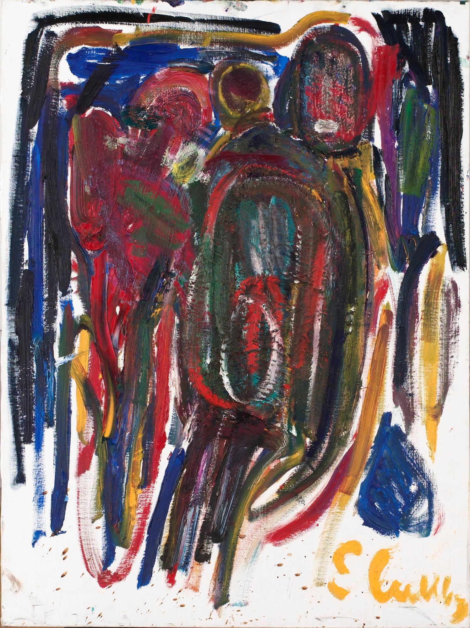 Erland Cullberg, Komposition med figurer.