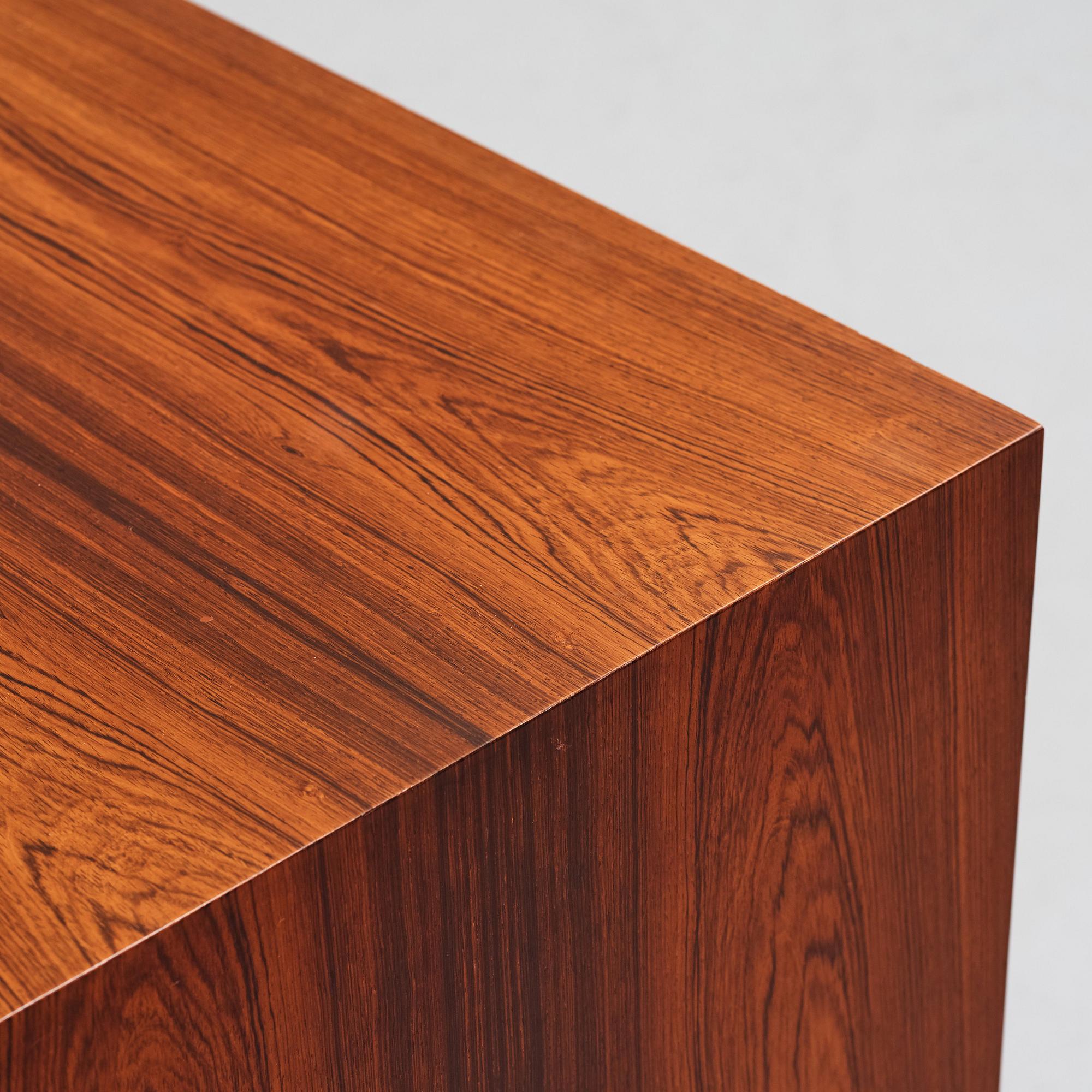 Ib Kofod-Larsen, a rosewood veneered sideboard, Seffle Möbelfabrik, Sweden 1960s.