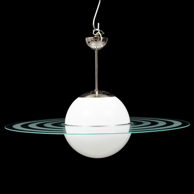 A 1930's ceiling light.