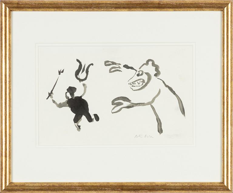 Peter Dahl, Monstret.