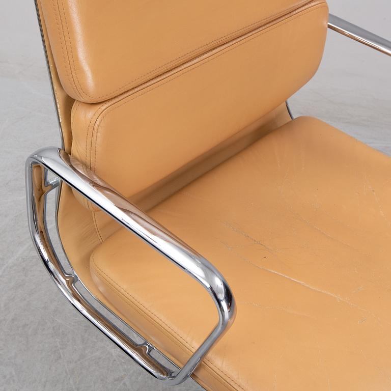 A model EA 219 Soft pad chair, by Charles & Ray Eames, for Vitra.