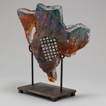 BJÖRN EKEGREN, skulptur, glas, signerad Björn Ekegren.