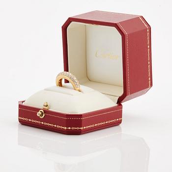 CARTIER, ring med briljantslipade diamanter.
