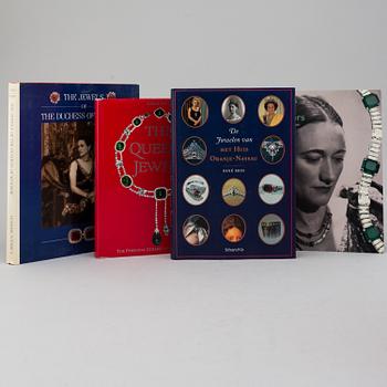 BOOKS, 4 vol, about Jewellery.