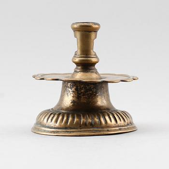 LJUSSTAKE, mässing, 1500-tal.