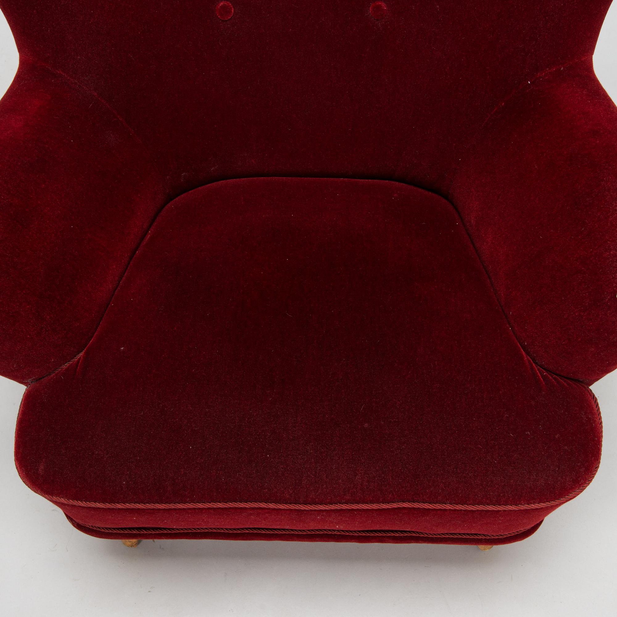 Ilmari Lappalainen, nojatuoli, "Laila", Asko 1950-luku.