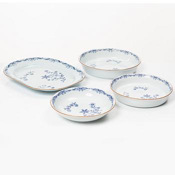 A 91 piece "East India" dining service, Rörstrand.