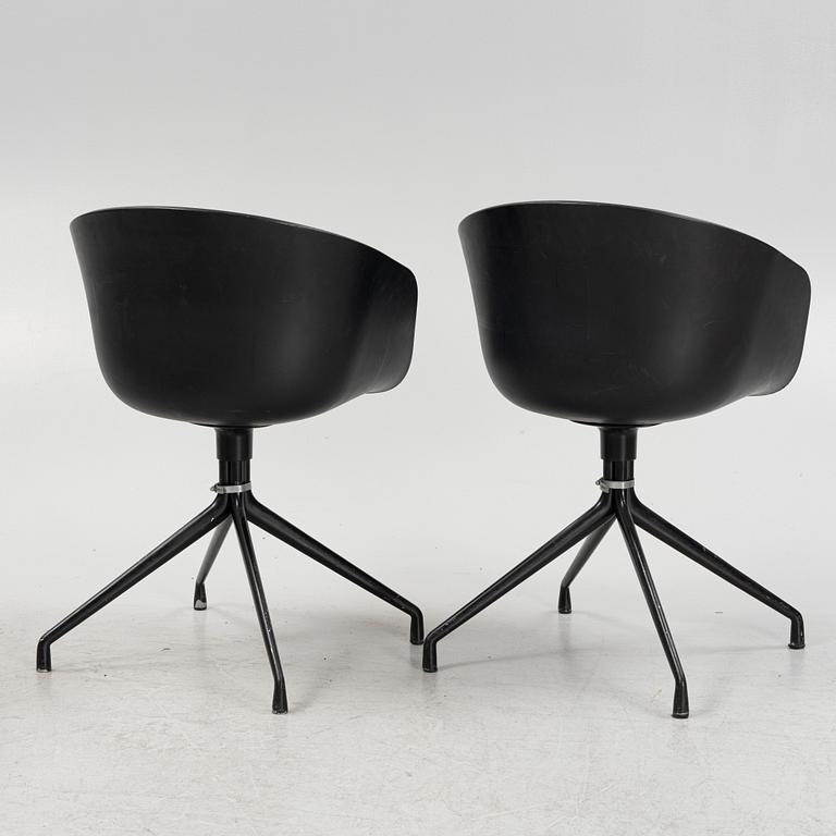 Hee Welling, stolar 6 st,  "About A Chair" modell AAC121, Hay, Danmark.