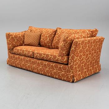 A contemporary sofa bed.