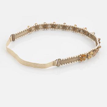 Chanel, hårband/diadem.