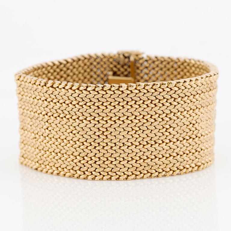 Bracelet, 18K gold, Uno A Erre, Italy.